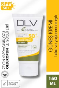 OLV SPF 50+ Yaşlanma Karşıtı & Leke Karşıtı Güneş Kremi 150 ml
