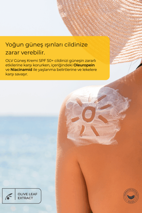 OLV SPF 50+ Yaşlanma Karşıtı & Leke Karşıtı Güneş Kremi 150 ml - Görsel 6