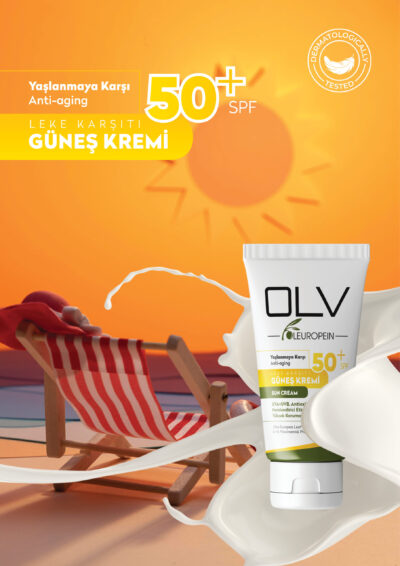 OLV SPF50+ Yaşlanma Karşıtı Güneş Kremi 50 ml