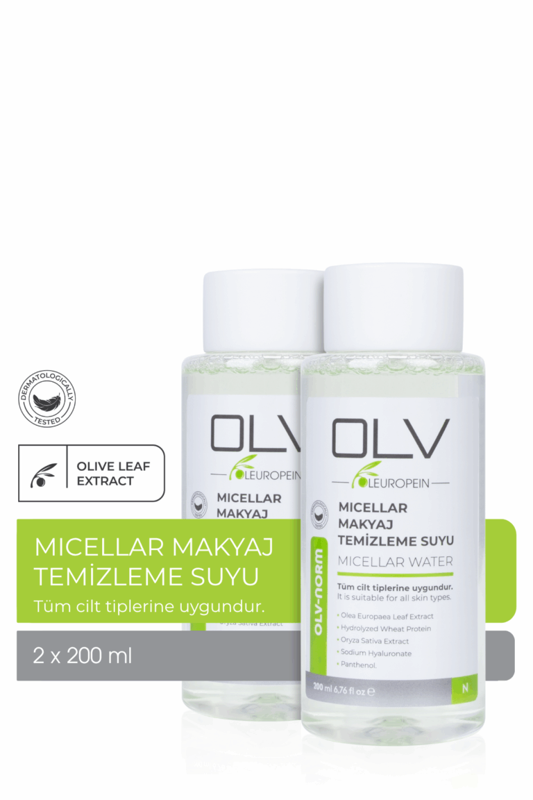 OLV Miselar Makyaj Temizleme Suyu 2’li Avantajlı Paket  (2x200 ml) (Toplam 400 ml)