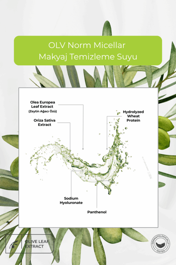 OLV Norm Yüz Bakım Seti – Yüz Kremi + Cilt Serumu + Misel Su (3’lü Avantaj Paketi) - Görsel 5