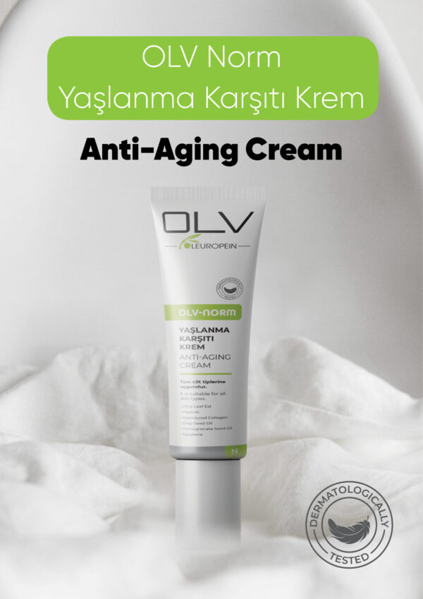 OLV Norm Yaşlanma Ve Kırışıklık Karşıtı Nemlendirici Yüz Kremi 50 ml - Görsel 3
