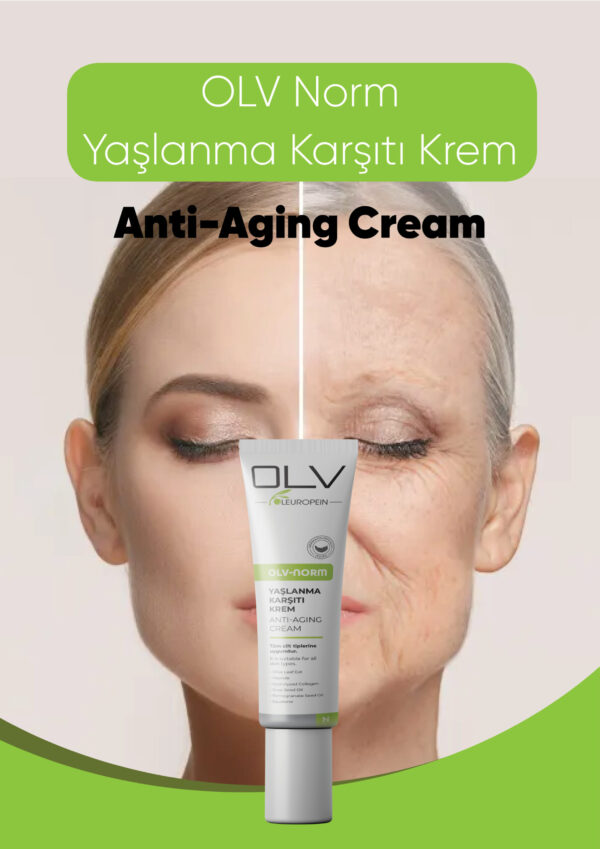OLV Norm Yaşlanma Ve Kırışıklık Karşıtı Nemlendirici Yüz Kremi 50 ml - Görsel 4