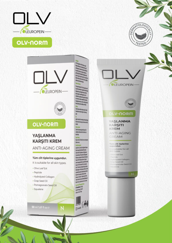 OLV Norm Yaşlanma Ve Kırışıklık Karşıtı Nemlendirici Yüz Kremi 50 ml