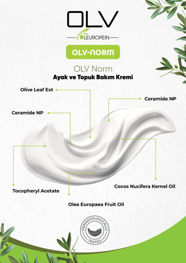 OLV Norm Ayak Ve Topuk Çatlak Bakım Krem 100 ml - Görsel 3