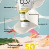 OLV SPF 50+ Yaşlanma Karşıtı & Leke Karşıtı Güneş Kremi (3*150 ml) 3’lü Süper Avantaj Paketi - Görsel 5
