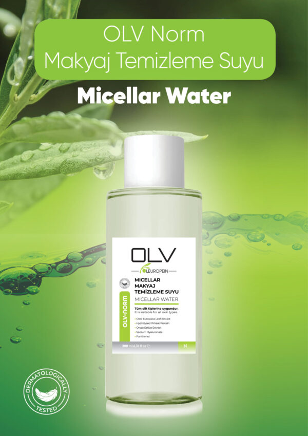 OLV Norm Makyaj Ve Cilt Temizleyici Misel Su 200ml - Görsel 2