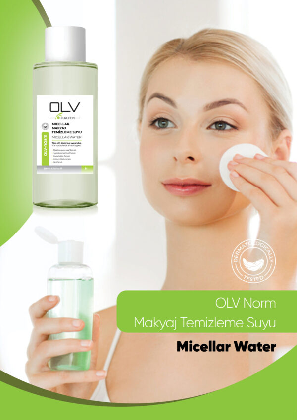 OLV Norm Makyaj Ve Cilt Temizleyici Misel Su 200ml - Görsel 5