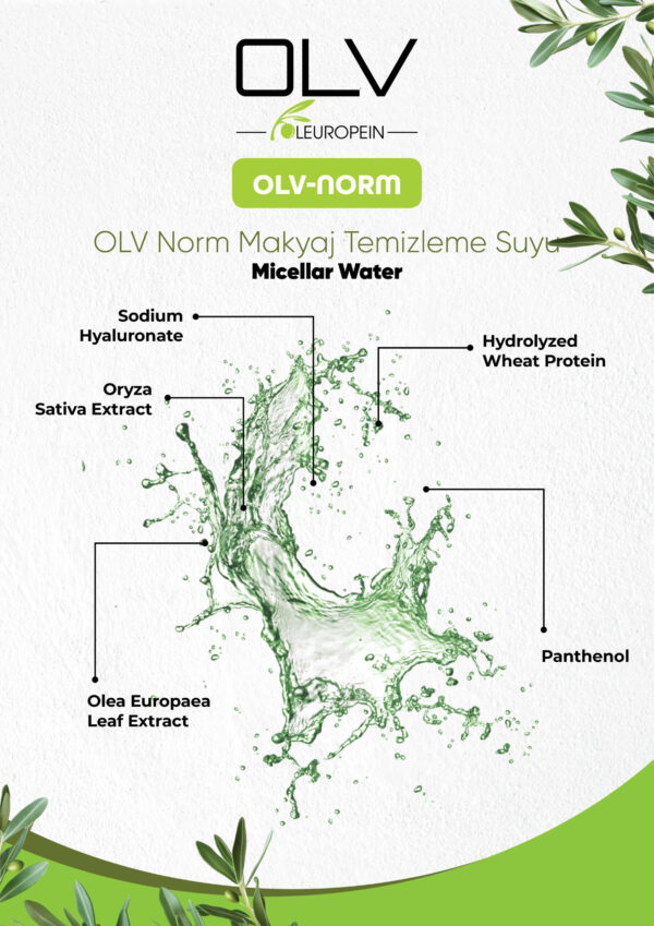 OLV Norm Makyaj Ve Cilt Temizleyici Misel Su 200ml - Görsel 6
