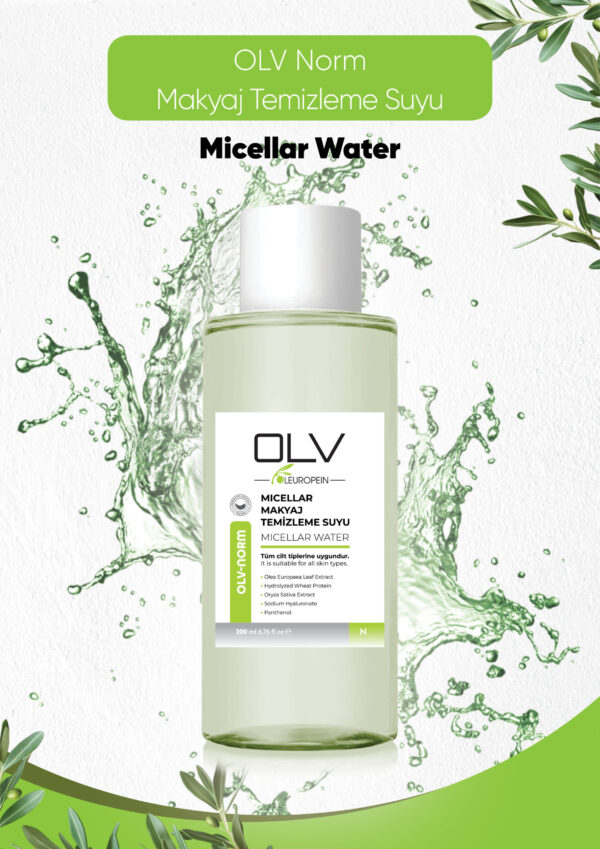 OLV Norm Makyaj Ve Cilt Temizleyici Misel Su 200ml - Görsel 7