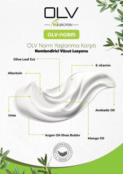 OLV Norm Yaşlanma Karşıtı, Nemlendirici Vücut Losyonu 200 ml